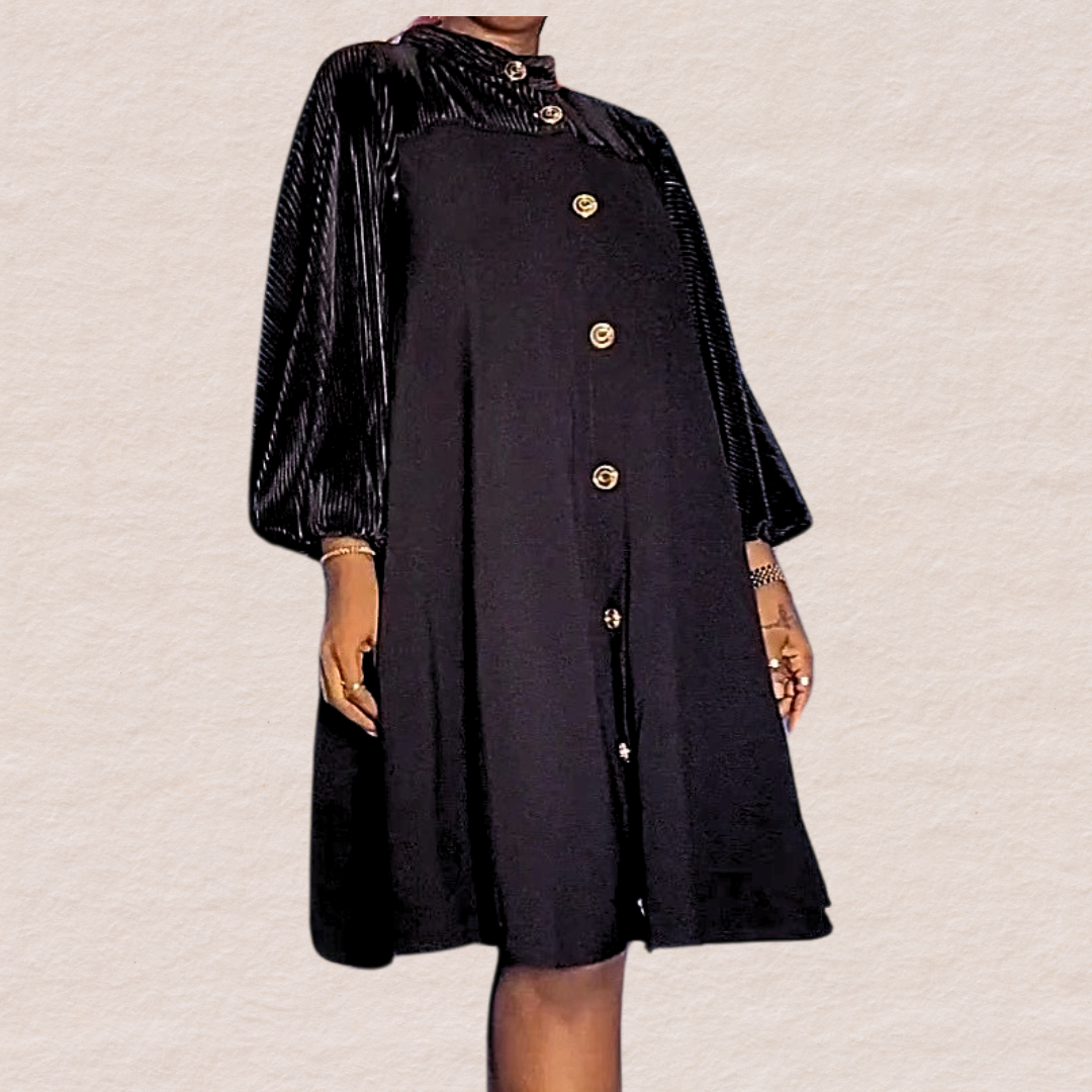 Chinny Shift Dress - Green