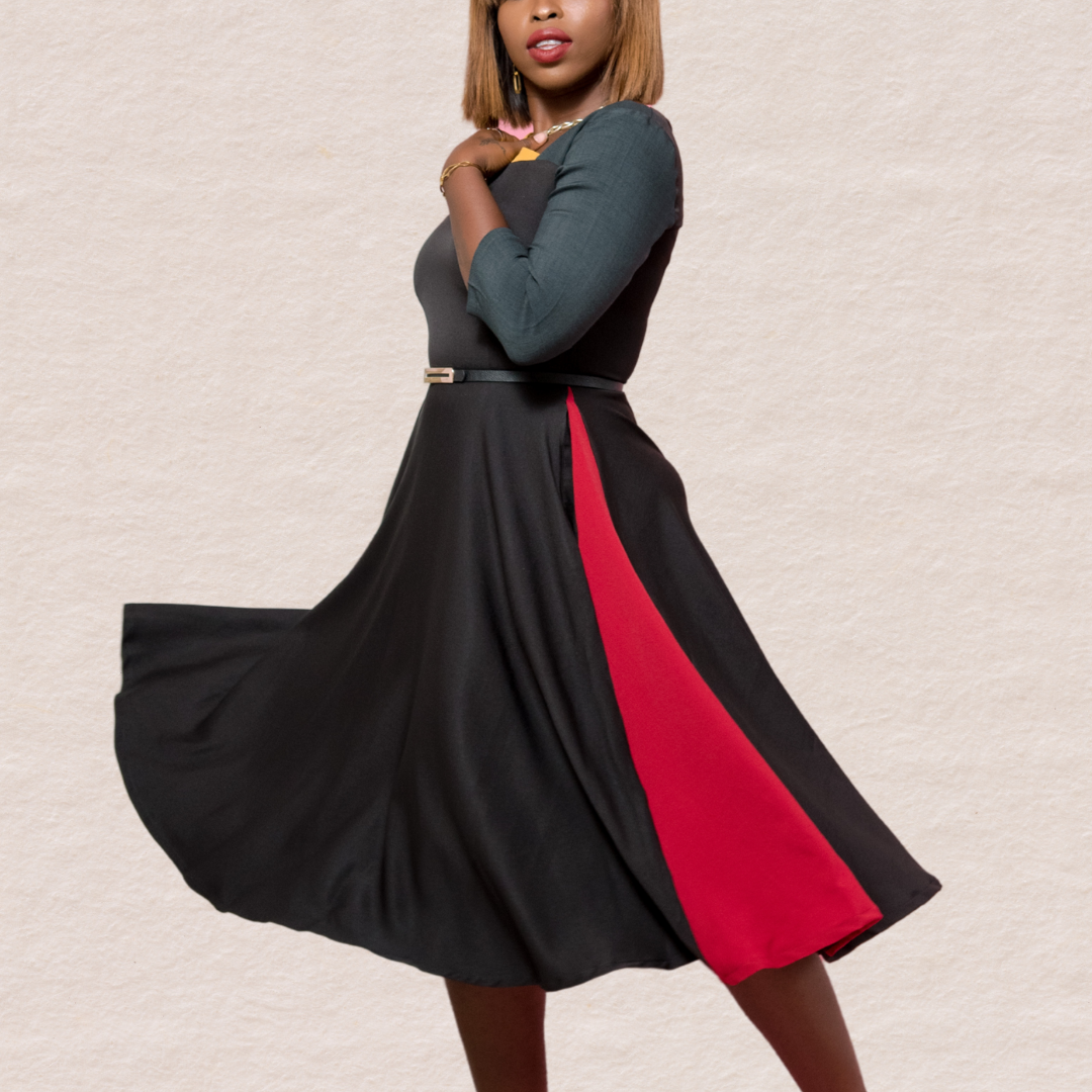 Itutuz Multicolor Dress