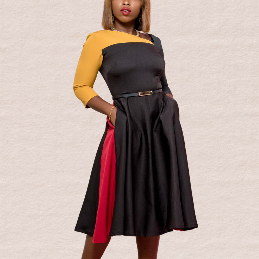 Itutuz Multicolor Dress