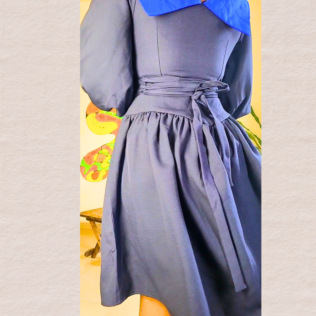 .Tosin Collared Dress